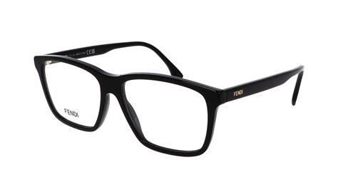 lunette de vue fendi noir|Lunettes de vue FENDI FE50081I 001 Noir 57.